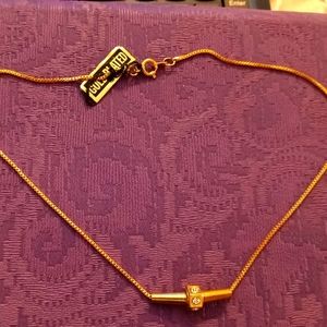 Vintage Gold Plated Necklace from Hong Kong